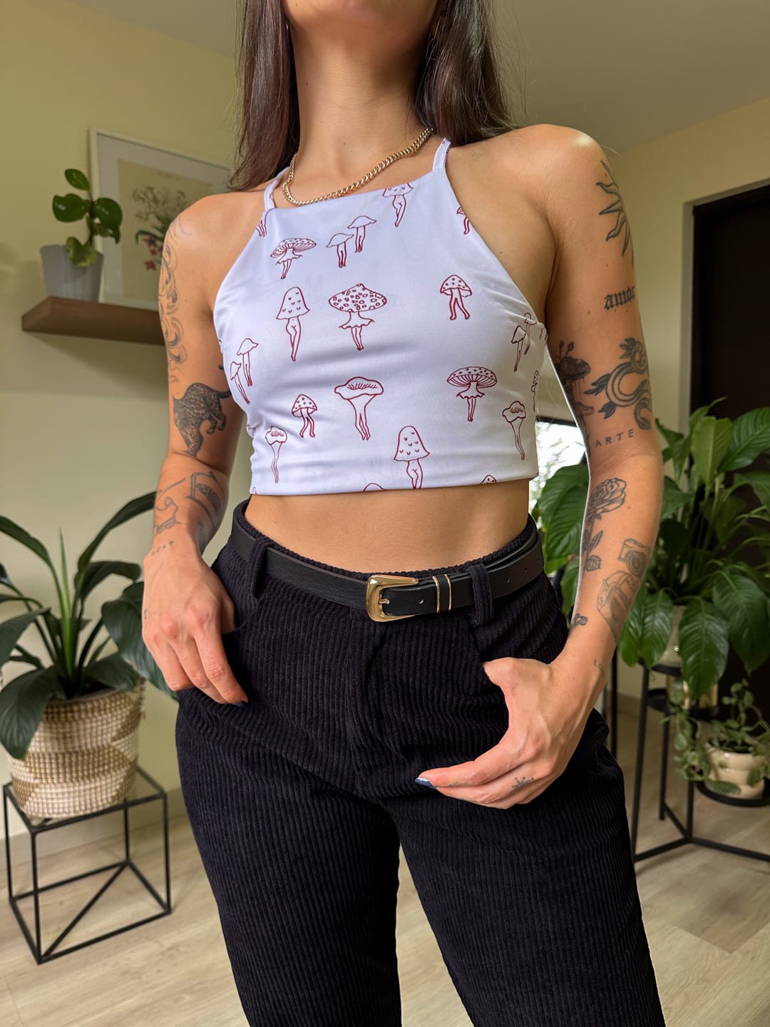 Croptop hongos Prueba ofertas