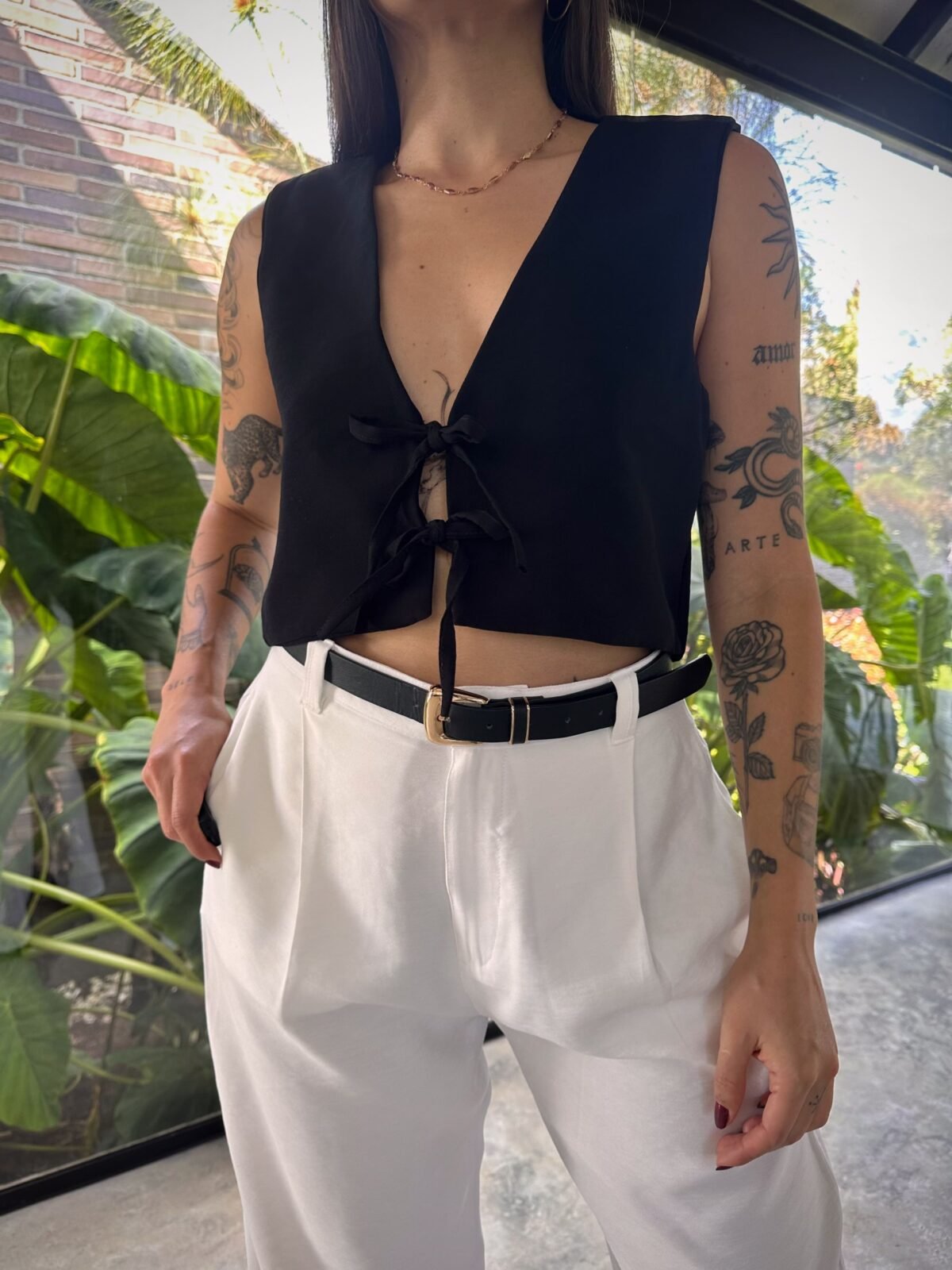 Chaleco negro